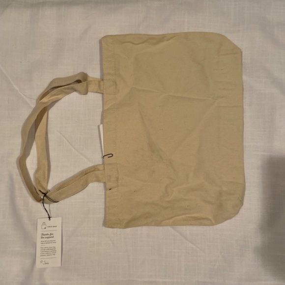 Lot of 7 100% cotton canvas bags - Picture 2 of 4